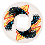 Slime Balls Natas Kaupas OG White 95A 56mm Wheels