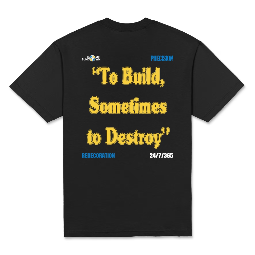 Come Sundown Precision T-Shirt Black