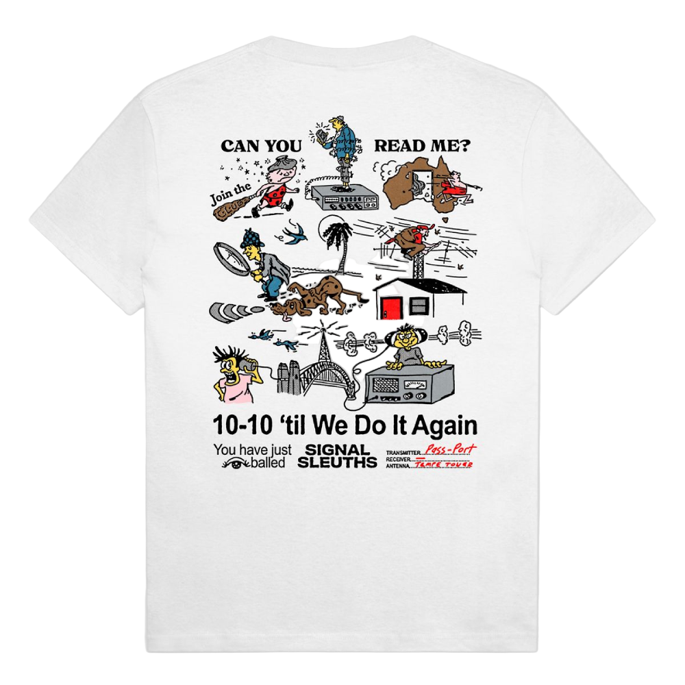 Pass~Port Radio Silence White T-Shirt