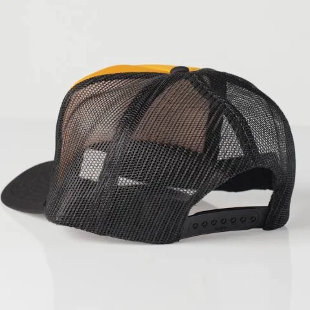 Thrasher X Spitfire Trucker Hat Black/Gold