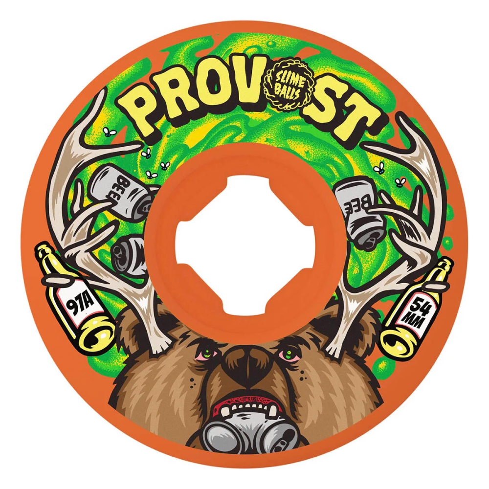 Slime Balls Provost Beer Guest Vomit Mini Ornge 54mm 97a Wheels