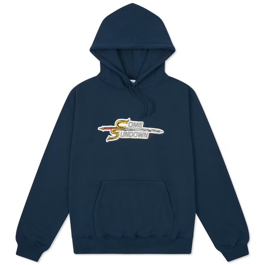 Come Sundown Into Battle Hood Navy