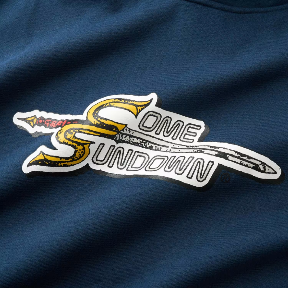 Come Sundown Into Battle Hood Navy