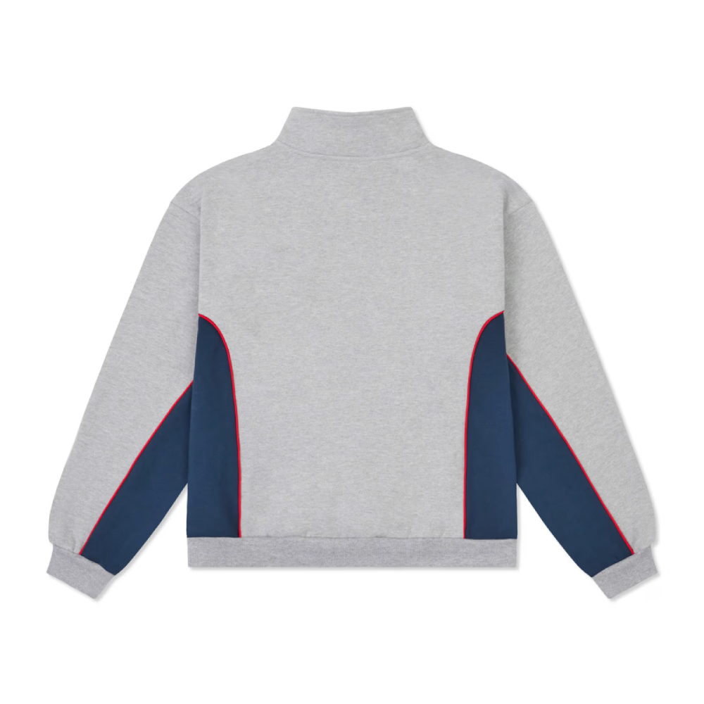 Come Sundown - Sundown Quarter Zip Fleece Grey/Navy