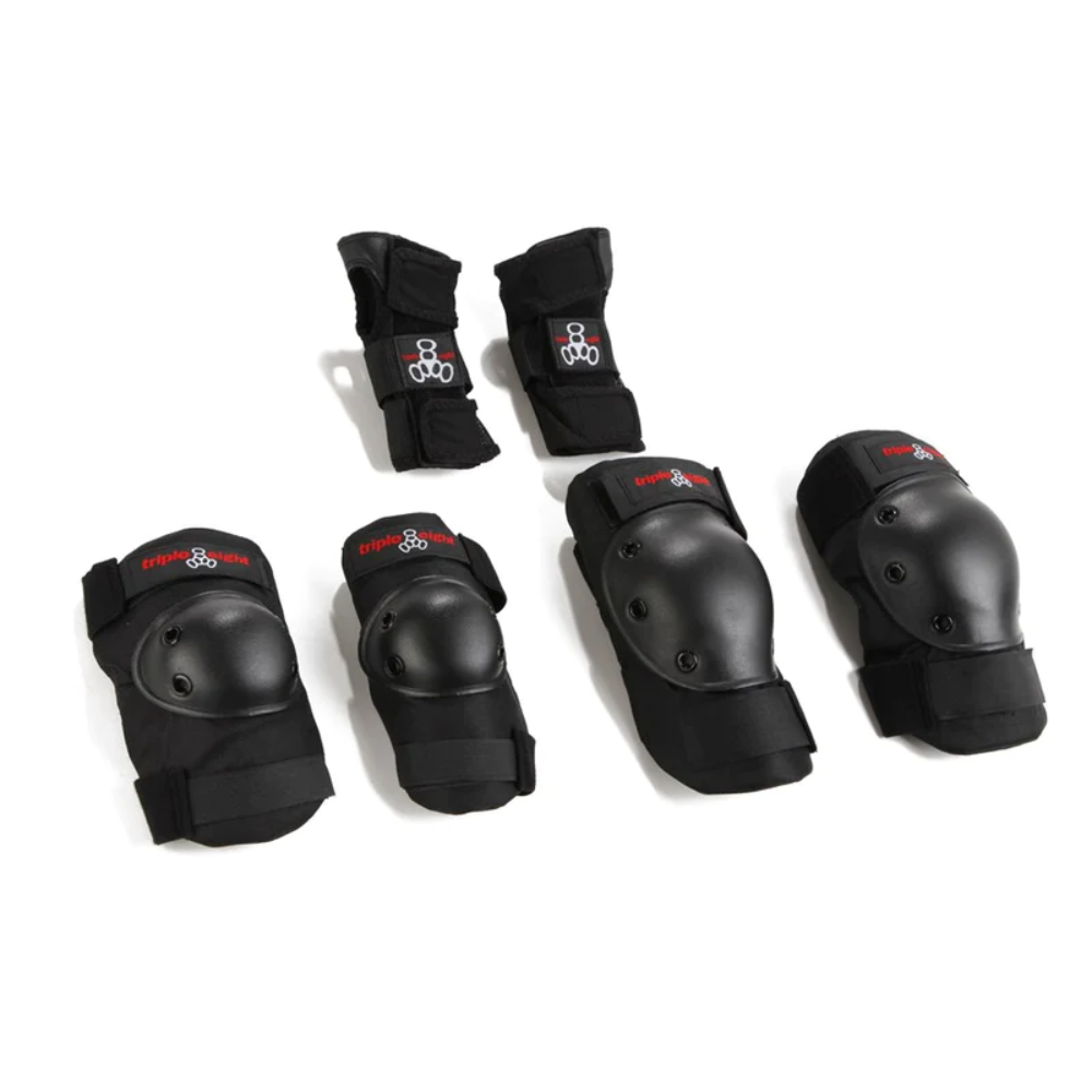 Triple 8 Sleeved Saver Series Tri Pack Black