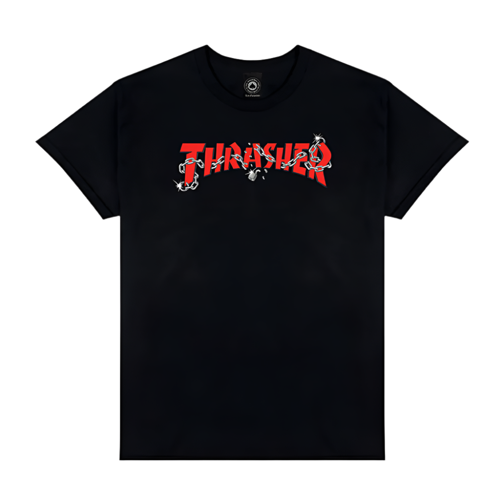 Thrasher Chains T-Shirt Black