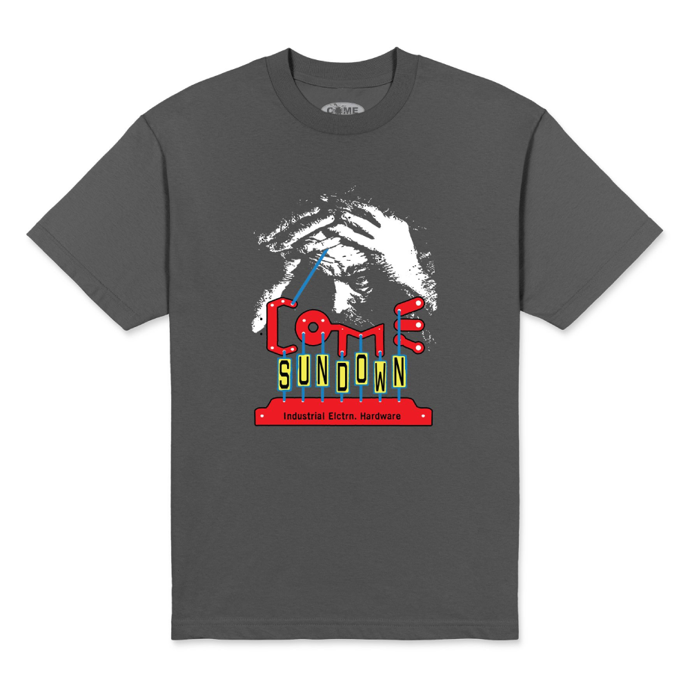 Come Sundown Hardware T-Shirt Charcoal