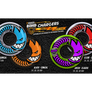 Spitfire 80HD Charger Conical Full Clear Wheels 56mm