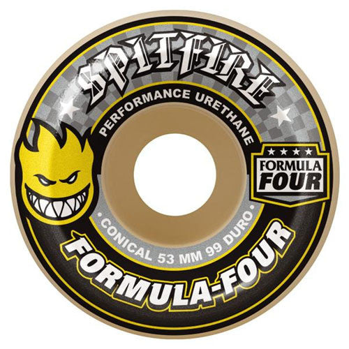 Spitfire Formula Four 99 Duro Conical Wheels 53mm