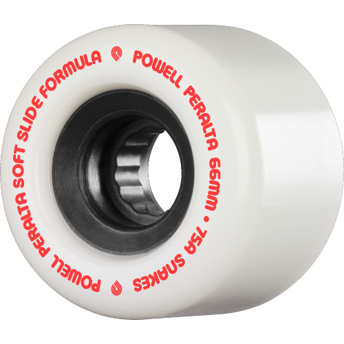 Powell Peralta SSF Snakes Wheels White 66mm 75A