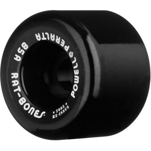 Powell Peralta Rat Bones Skateboard Wheel Black 60mm 85A