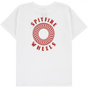 Spitfire Hollow Classic Youth Tee White/Red