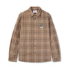 Butter Goods Cherry Flannel Shirt Taupe
