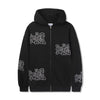 Butter Goods Tour Zip- Thru Hood Black