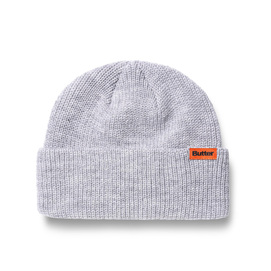 Butter Goods Tall Wharfie Beanie Ash