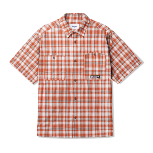Butter Goods Asymmetrical S/S Shirt Mandarin