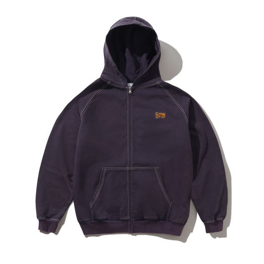 Butter Goods Sketch Zip-Thru Hood Eggplant