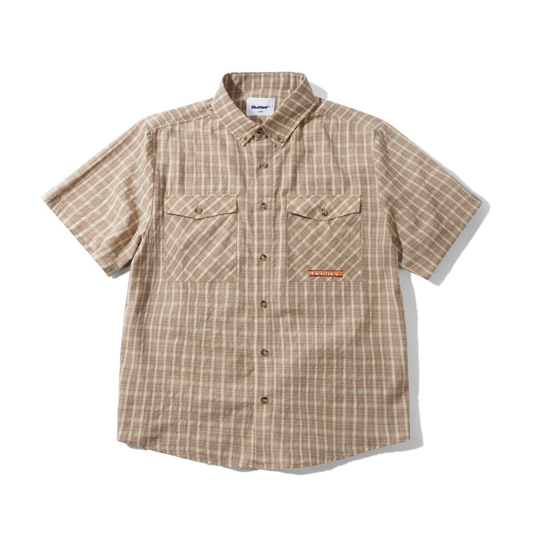 Butter Goods Witness S/S Shirt Taupe