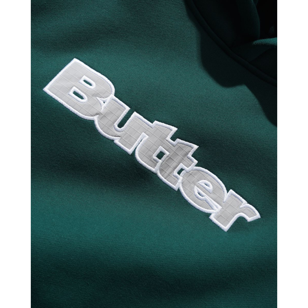 Butter Goods Ripstop Logo Applique Hood Forest