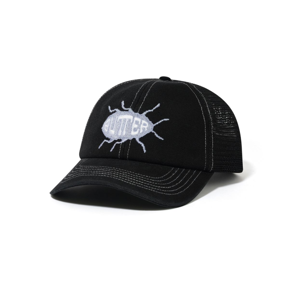 Butter Goods Roach Trucker Cap Black