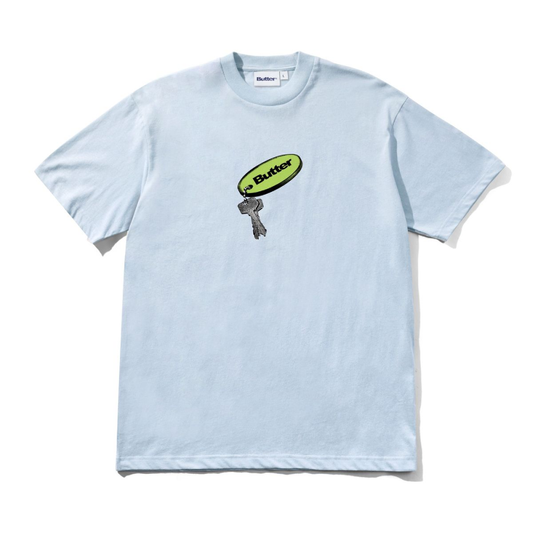 Butter Goods Key Chain T-Shirt Sky
