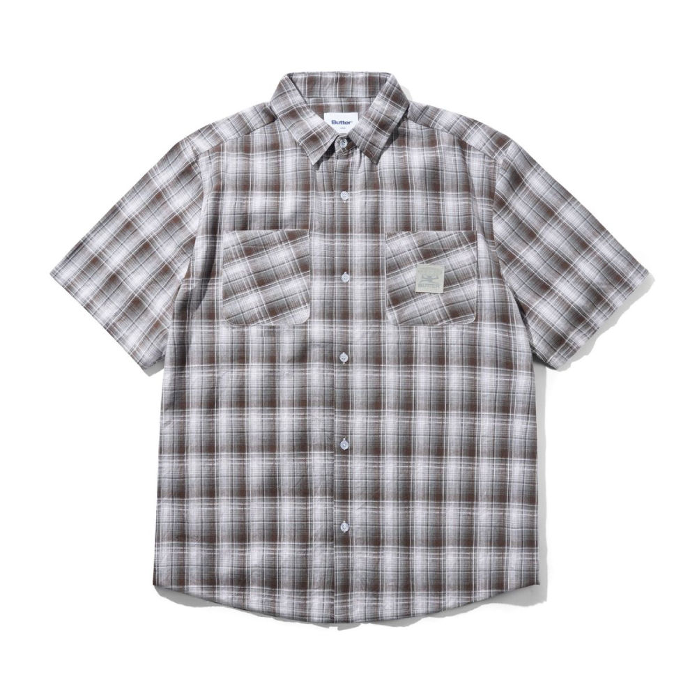 Butter Goods Equipment Shirt Brown
