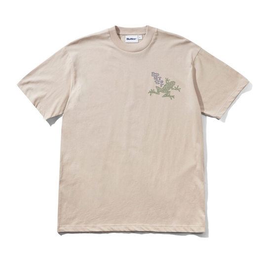 Butter Goods Croaker T-Shirt Taupe