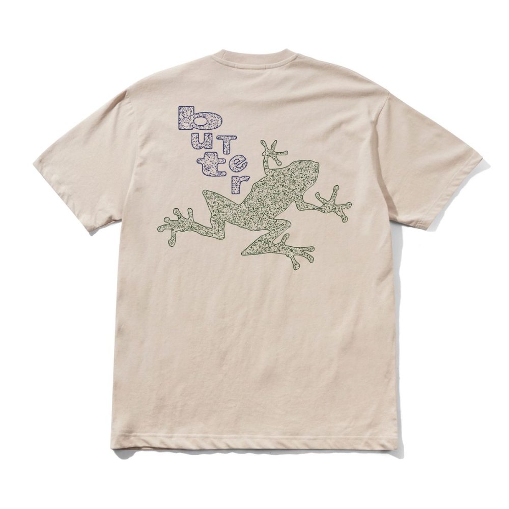 Butter Goods Croaker T-Shirt Taupe