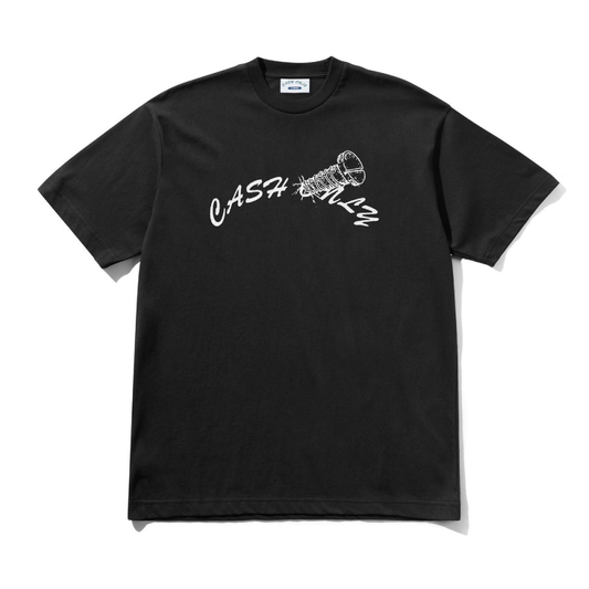 Cash Only Screw Logo T-Shirt Black