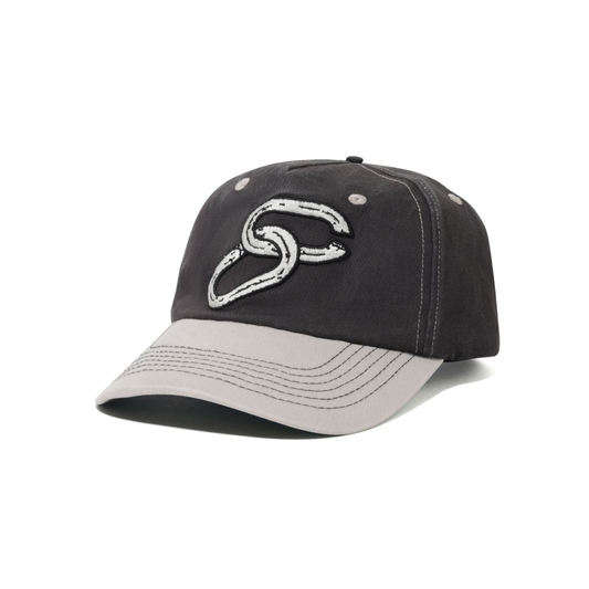Cash Only Chain 5 Panel Cap Charcoal/Light Grey