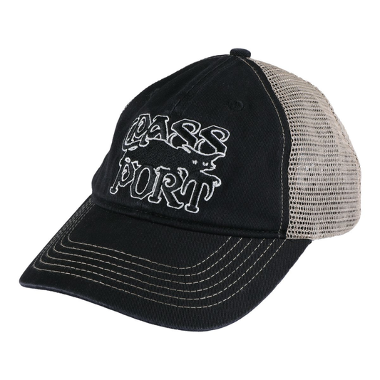 Pass~Port Slinkin' Leagues Trucker Washed Black