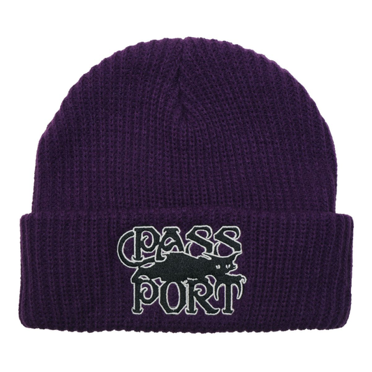 Pass~Port Slinkin' Beanie Eggplant