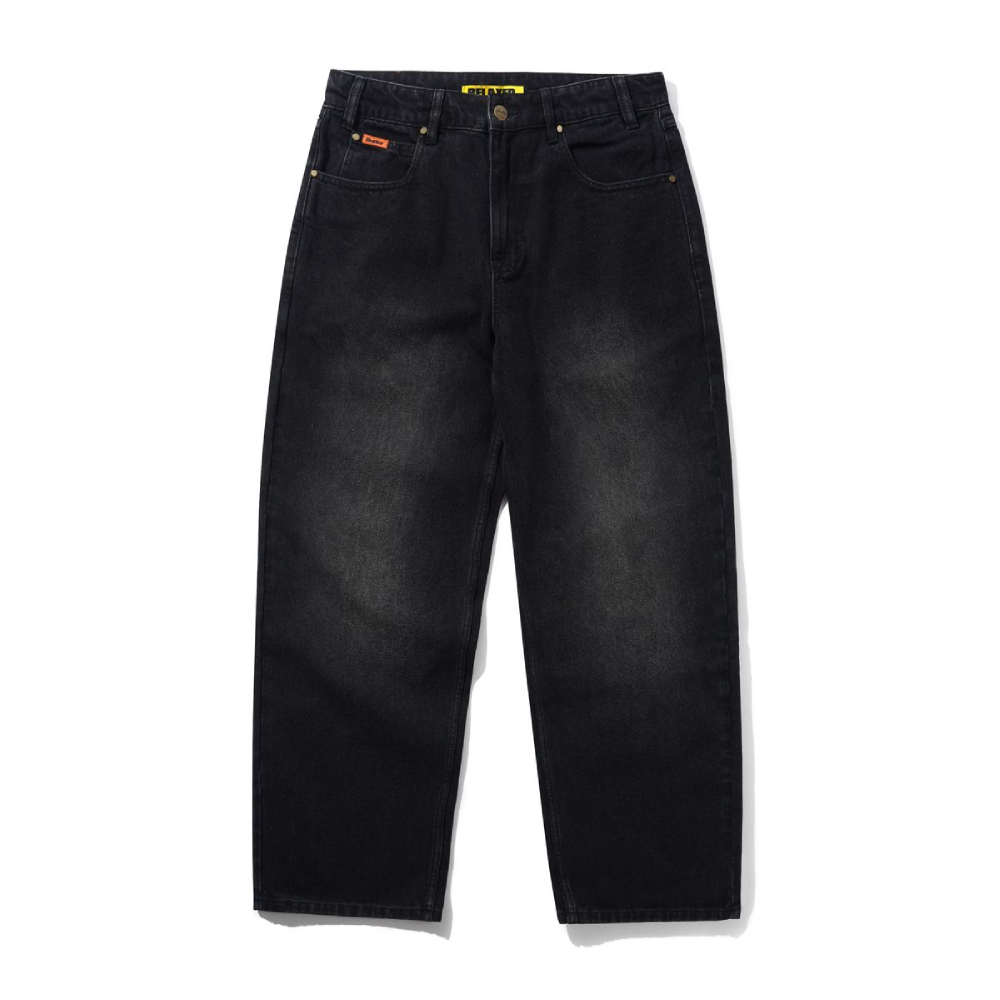 Butter Goods Relaxed Fit Denim Jeans Flat Black