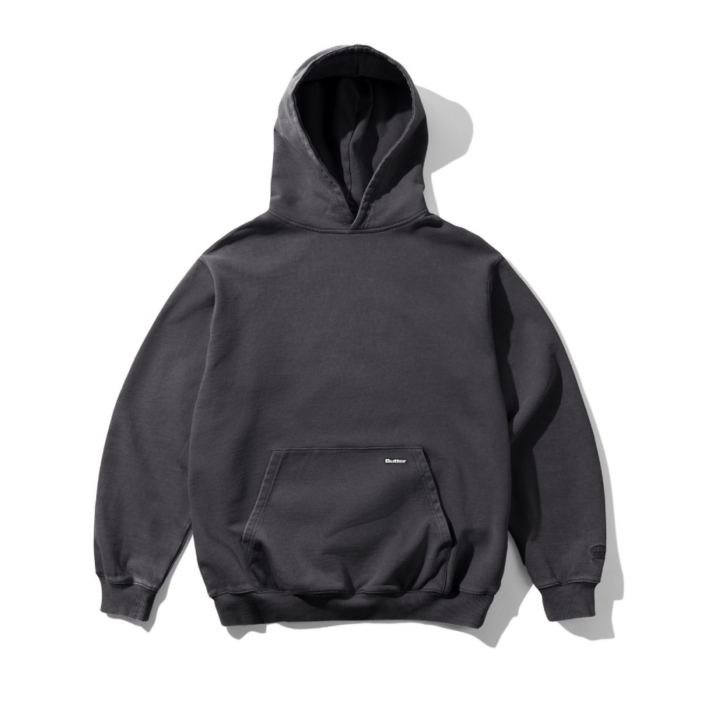 Butter Goods Basic Hood Washed Black