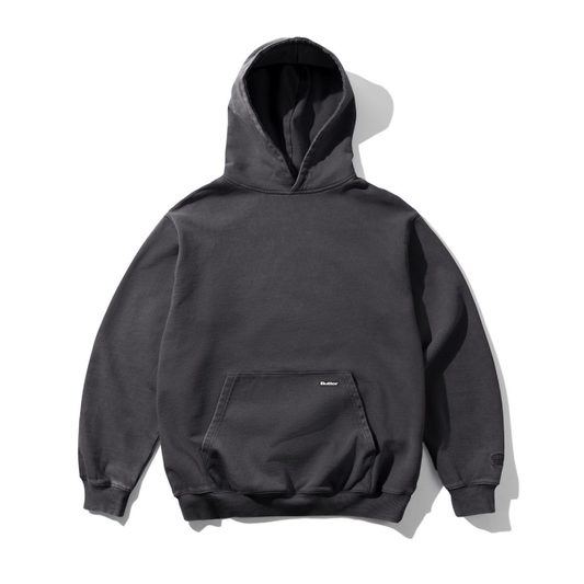 Butter Goods Basic Hood Washed Black