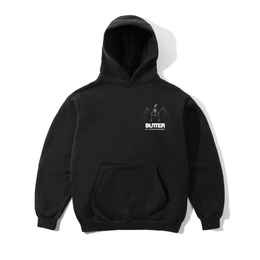 Butter Goods Nocturnal Hood Black