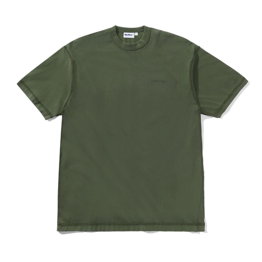 Butter Goods Inside Out T-Shirt Washed Army