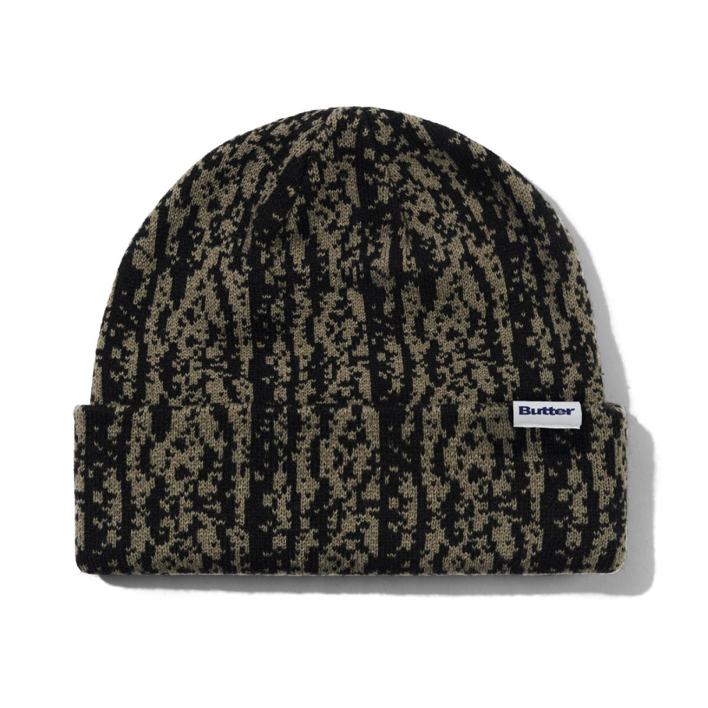 Butter Goods Lowland Camo Beanie Grey
