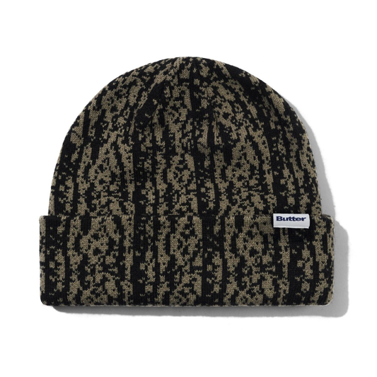 Butter Goods Lowland Camo Beanie Grey