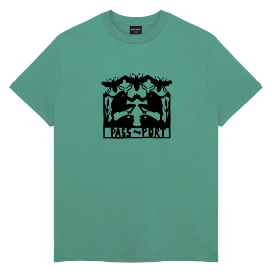 Pass~Port Scissorcraft T-Shirt Teal