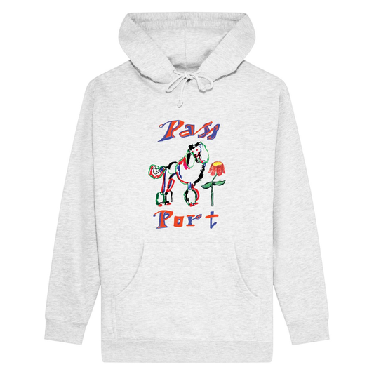 Pass~Port Poodle Organic Hood White Marle