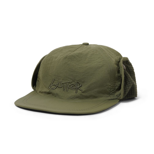 Butter Goods Abseil Earflap Cap Army
