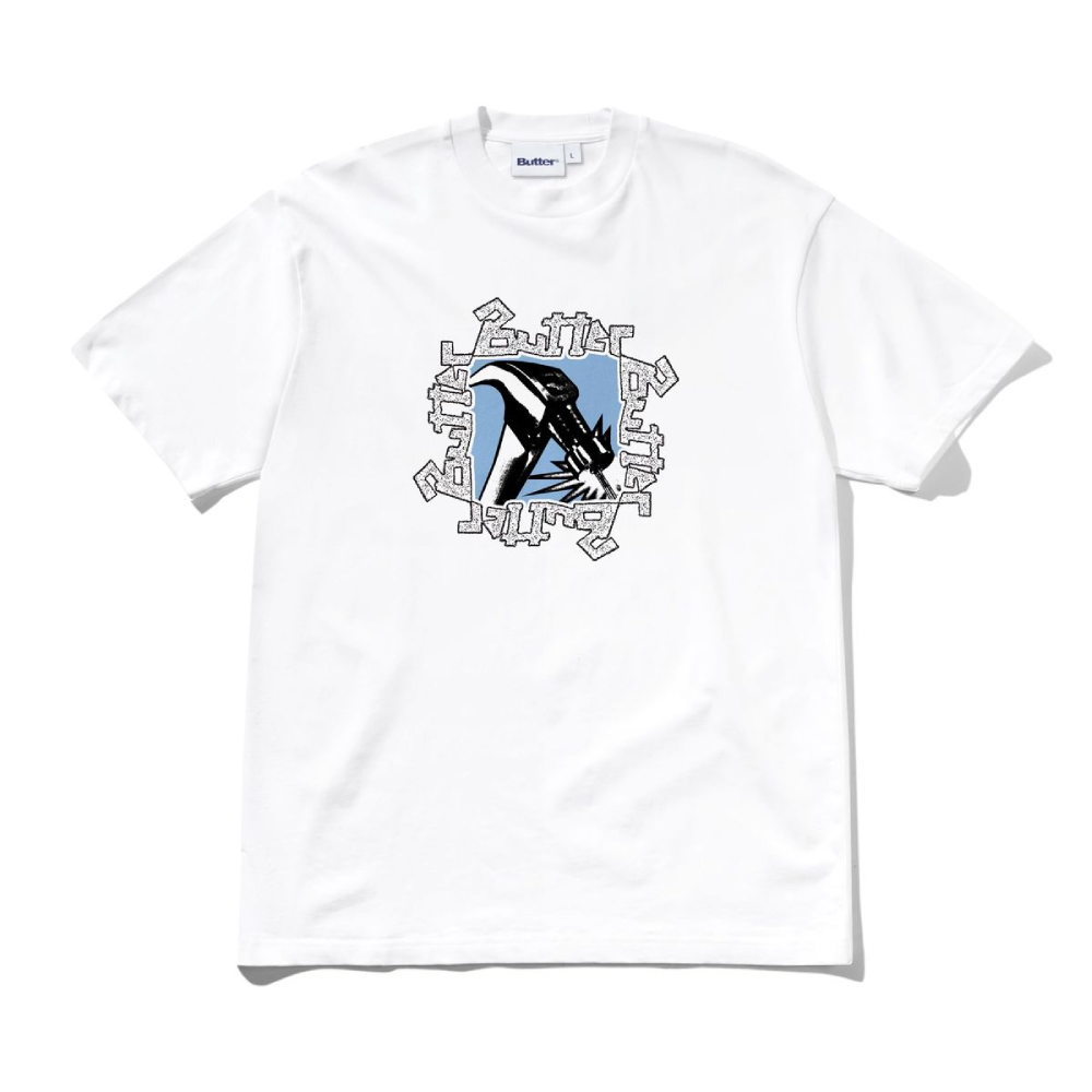 Butter Goods Hammer T-Shirt White