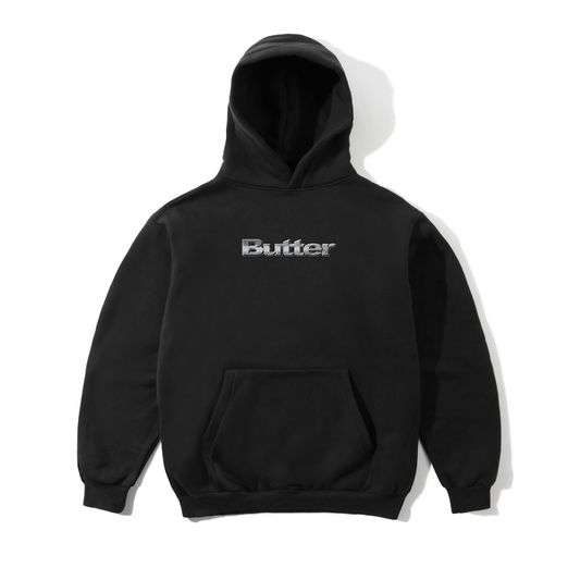 Butter Goods Alloy Logo Pullover Hood Black