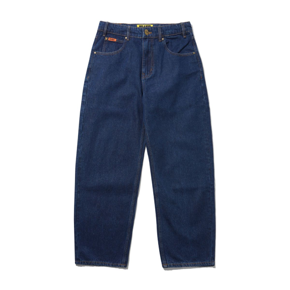 Butter Goods Relaxed Fit Denim Jeans Dark Indigo