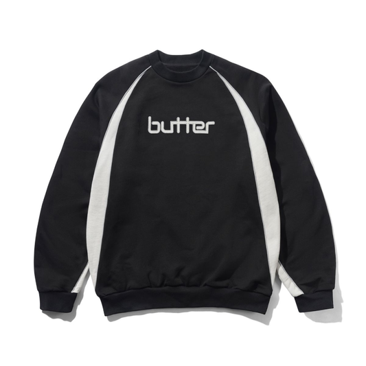 Butter Goods Match Crewneck Black