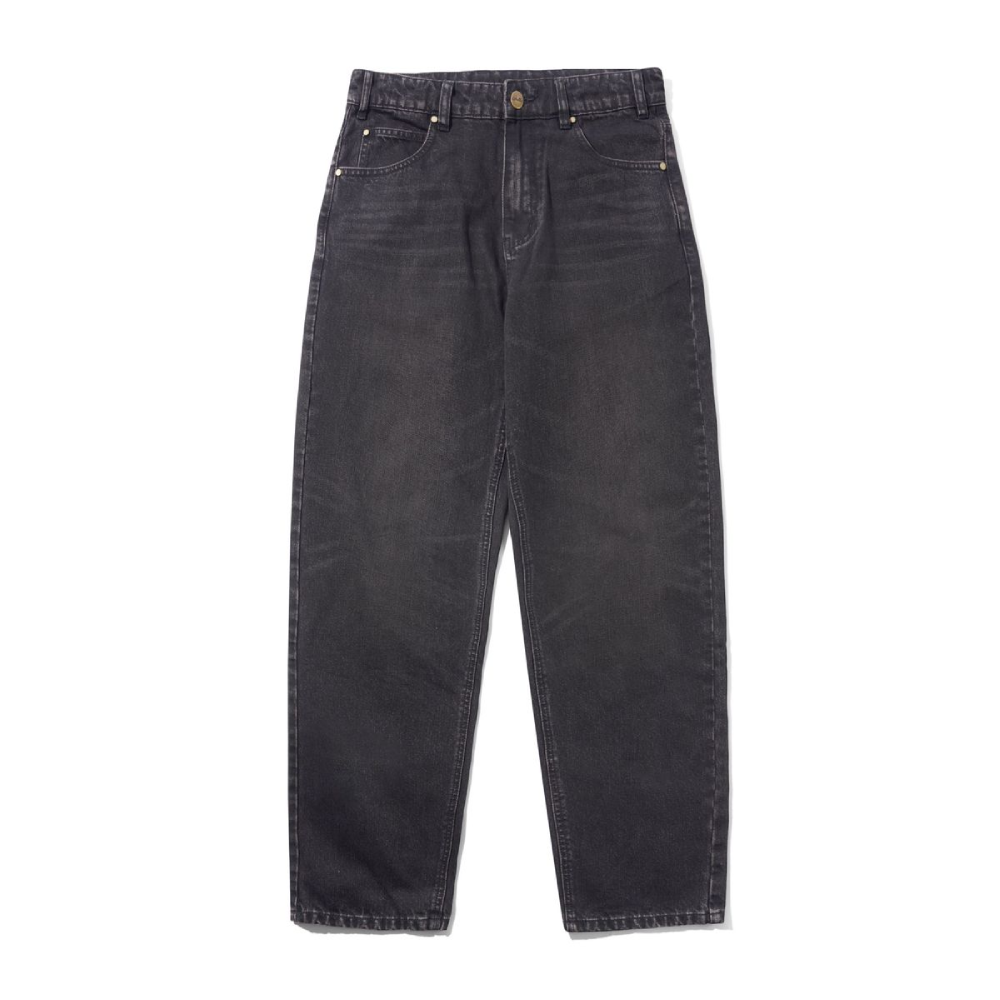 Butter Goods Straight Leg Denim Jeans Tinted Black