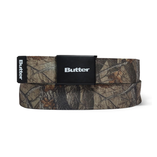 Butter Goods Logo Woven Belt Camo