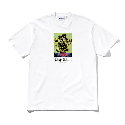 Butter Goods Lazy Calm T-Shirt White