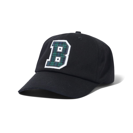 Butter Goods Collegiate 6 Panel Cap Black